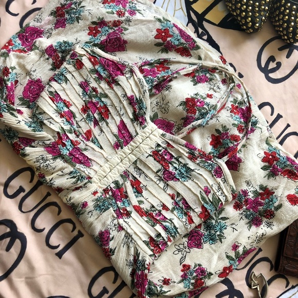 Billabong floral mini dress size small trendy - Picture 4 of 4